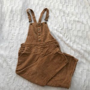 Forever 21 corduroy overalls